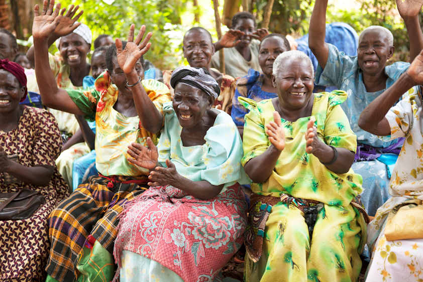 Uganda - PEFO - Grandmothers celebrate  Photo by Alexis MacDonald